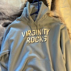 Blue men’s hoodie
